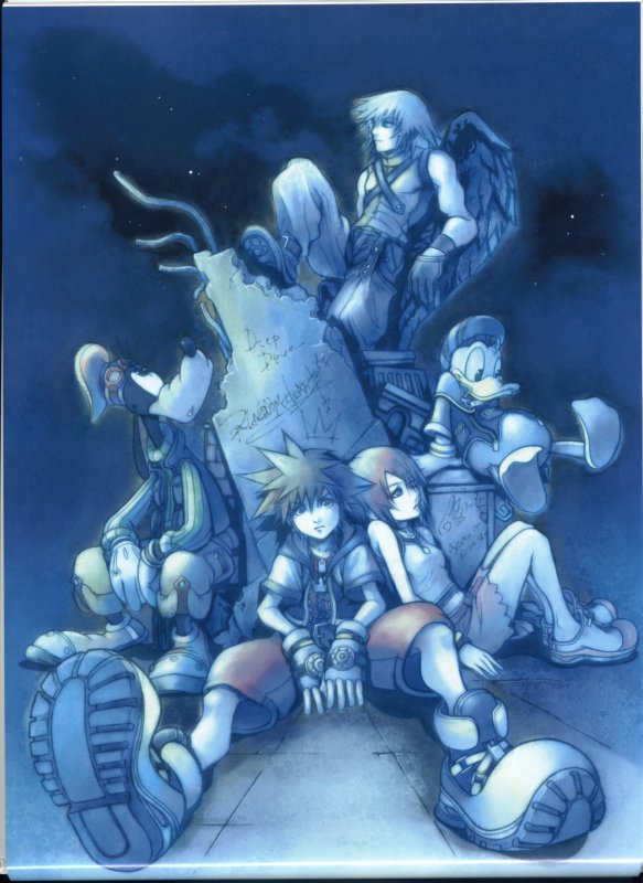 Otaku Gallery  / Art Books / Kingdom Hearts - Visual Art Collection / 014.jpg